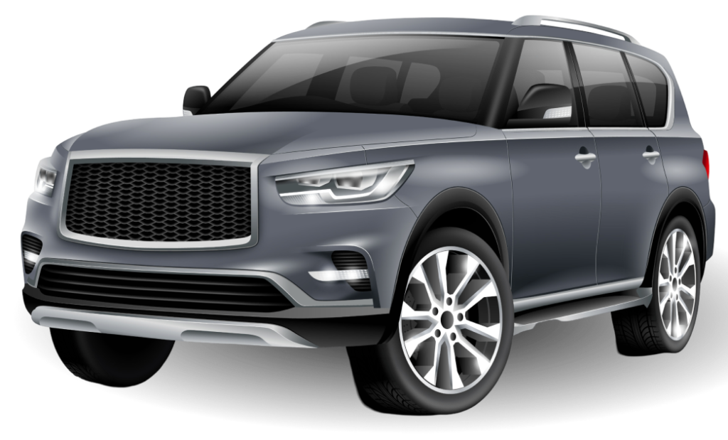 Modern SUV with sleek design